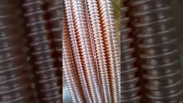 медная гофрированная труба видео смотреть онлайн
