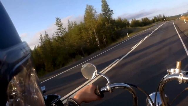 Промчал на мотоцикле для страданий! Олдскулу быть! смотреть онлайн