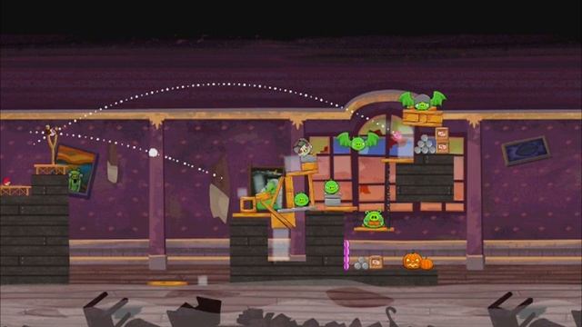 Angry Birds Seasons - Haunted Hogs All Levels 3 Star Walkthrough Levels 1-1 thru 1-20 w/ Golden Egg смотреть онлайн