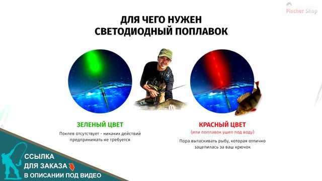 Уникальный умный поплавок со светодиодными led индикаторами поклёвки. смотреть онлайн