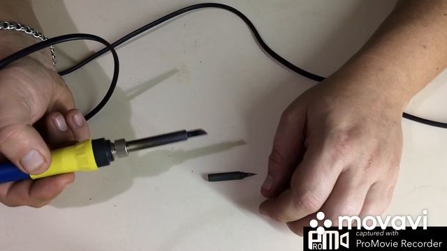 Обзор дешевого,но надежного паяльника,со сменными жалами смотреть онлайн