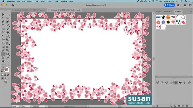 Creating With the Symbol Sprayer Tools in Adobe Illustrator смотреть онлайн