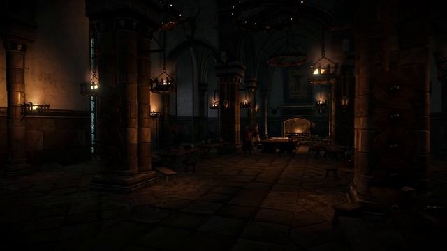 СКЕЛЛІҐЕ ВДЕНЬ І ВНОЧІ. 8 годин фонового відео The Witcher 3. Wild hunt. Ambient video 4K смотреть онлайн