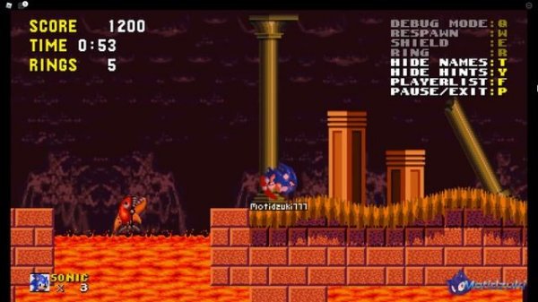 Custom levels 3 in Classic Sonic Simulator and Classic Simulator Online ~ Sonic Roblox Games