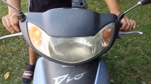 КРАТКИЙ ОБЗОР НА ЯПОНСКИЙ СКУТЕР HONDA DIO AF 62!