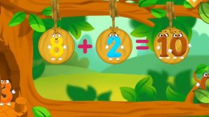 Counting numbers with the Squirrel | Learn to count numbers 1-20 | GoKids