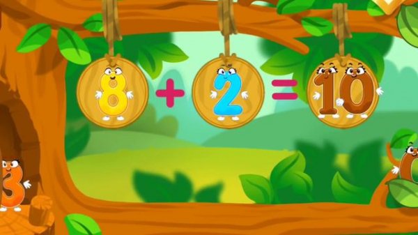 Counting numbers with the Squirrel | Learn to count numbers 1-20 | GoKids