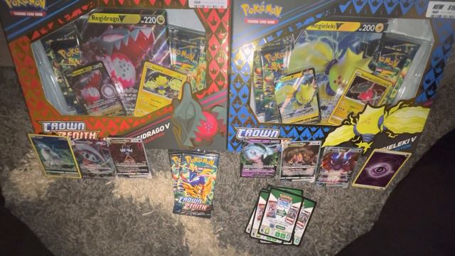 EARLY RELEASE! Unboxing Pokémon CROWN ZENITH Elite Trainer Box, Regidrago C Box, Regieleki V Box смотреть онлайн
