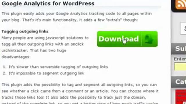 Google Analytics for Wordpress Blog смотреть онлайн