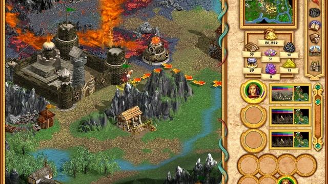 Heroes of Might and Magic IV : Gathering Storm Campaign - Another Bard's Tale - Uludin Foothills смотреть онлайн