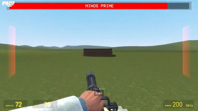 prof vs minos prime - garrys mod смотреть онлайн