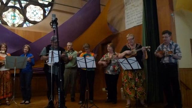 Rose City Uke Stars (RCUS) play Swing, Brother Swing смотреть онлайн