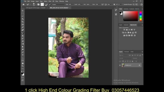 Mixer Brush Tool Setting for High-End Skin Retouching in Photoshop смотреть онлайн