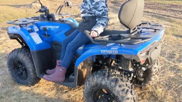 Весна, квадроцикл CFMOTO CFORCE 400L, первые впечатления