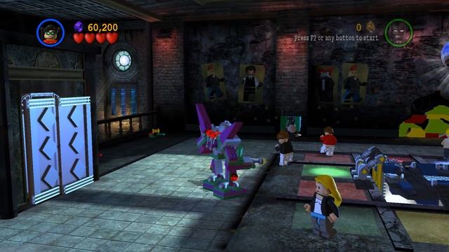 Robot dancing in Lego Batman The Videogame смотреть онлайн