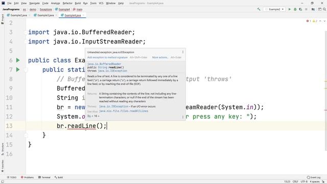 Java Exception Handling || Part 3 || The 'throws' Keyword смотреть онлайн