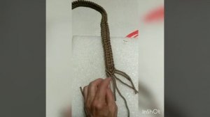 Макраме. Ответ на вопрос:" Как закончить плетение пояса без бахромы?" Консультация мастера #макраме