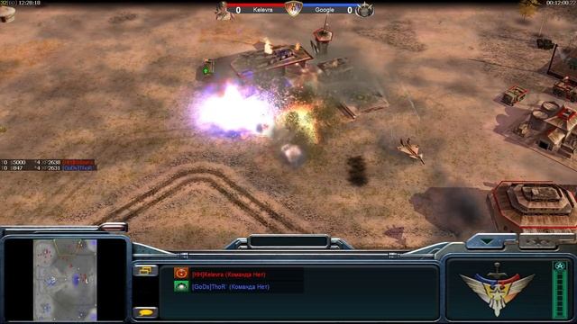 КЛАНОВЫЙ БАТЛ В АРКТИЧЕСКОЙ ЛАГУНЕ [Generals Zero Hour] HARD BATTLE смотреть онлайн