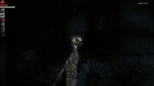 Голова торговца?! Ещё одна жуткая деревня! [DARKWOOD #24] смотреть онлайн