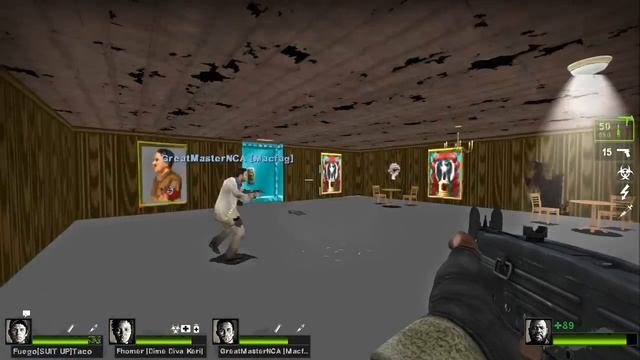 Left 4 Dead 2: Wolfenstein 4D - Map 1