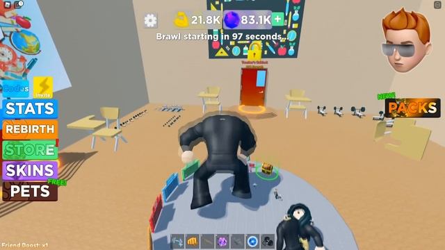 ЗАШЁЛ в КАБИНЕТ УЧИЛКИ и МЕНЯ НАКАЗАЛИ! School Lifting simulator Roblox смотреть онлайн