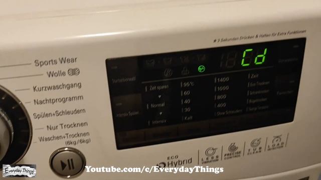 LG washer dryer combo, CD code appear, What it means and why it appears смотреть онлайн