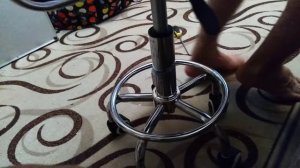 Как собрать кресло с газлифтом.Стул-кресло для мастера