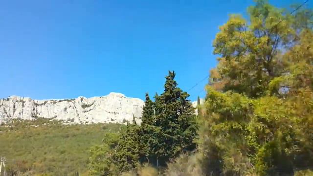 Горы в районе бухты Ласпи южный берег Крыма смотреть онлайн