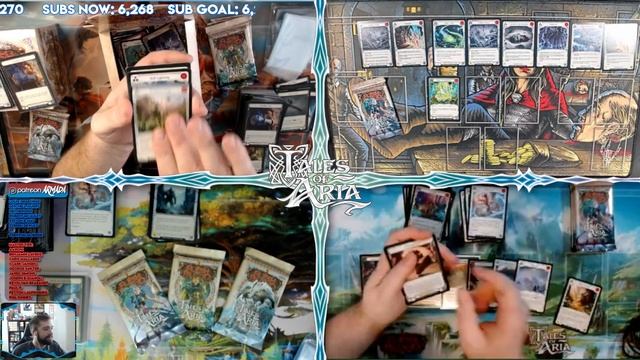 Cracking Flesh and Blood TCG Tales of Aria 1st Edition LIVE with Friends! | Meta & Set Talk! смотреть онлайн