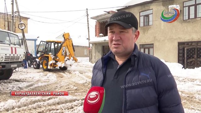 Последствия непогоды в Карабудахкентском районе