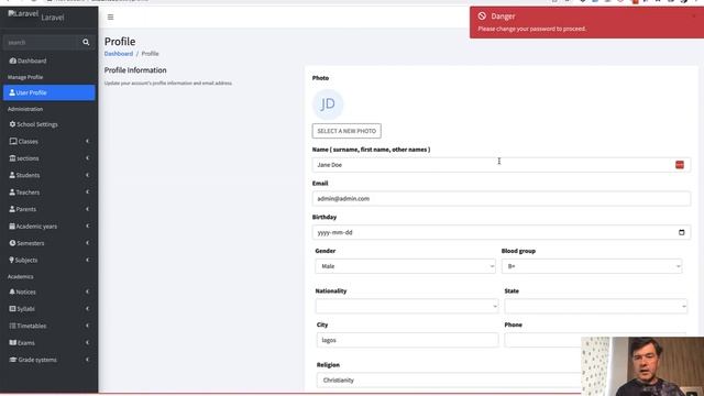Laravel Middleware: Ensure Data Filled to Proceed смотреть онлайн