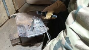 Как заварить электродом отверстие в тонком металле. Часть 5. С.Св.Д. €7.