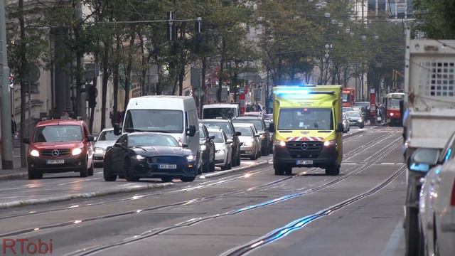 Prague EMS ambulance 184 responding | Praha ZZS HMP RZP 184 [CZ | 4.10.2021] смотреть онлайн