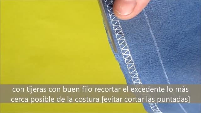 Cómo Realizar Un Dobladillo Con Costura Símil Collareta