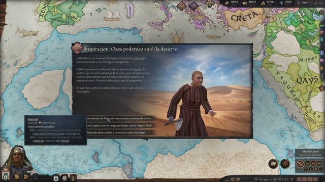 CRUSADER KINGS 3 [1.8 DAURA] - Ep.44 "Dominio Africano" Gameplay Español смотреть онлайн