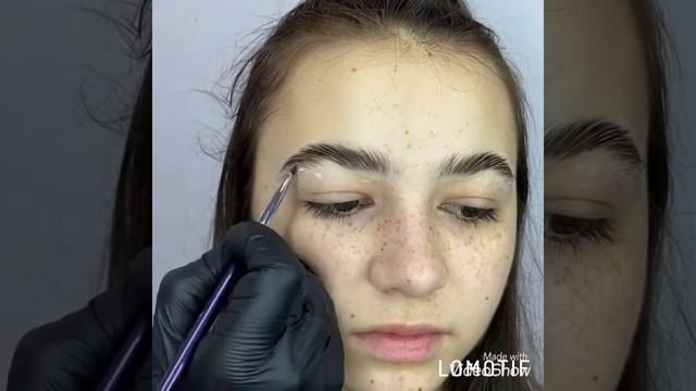 ⭐️Осветление бровей