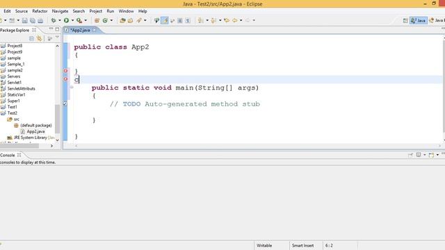 JAVA 2 Creating local or class variables смотреть онлайн