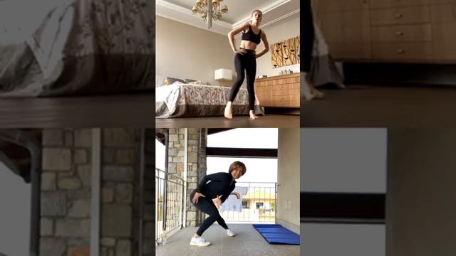 Тренировка Веры Брежневой с тренером в трансляции // 21 марта смотреть онлайн