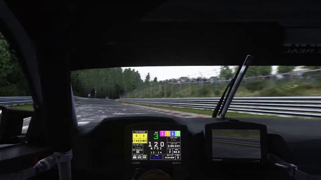 URD Bayro 4 GT3 (BMW M4 GT3) @ Nürburgring Nordschleife 24h cut | Real FOV смотреть онлайн