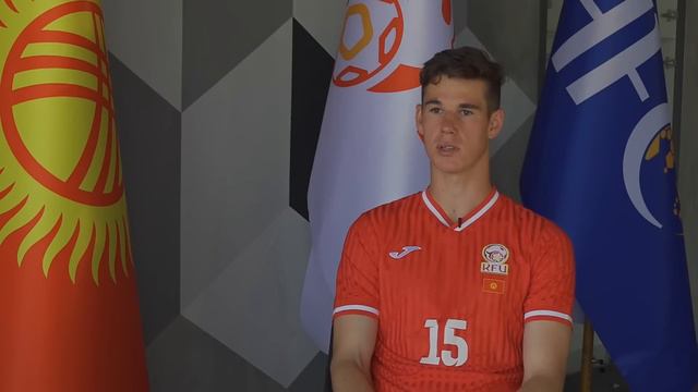 Интервью с Христьяном Браузманом - лучшим молодым защитником сборной Кыргызстана по футболу смотреть онлайн