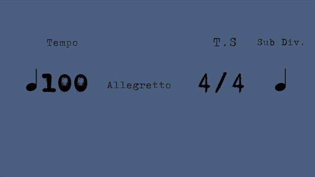 METRONOME - 100 BPM ALLEGRETTO смотреть онлайн