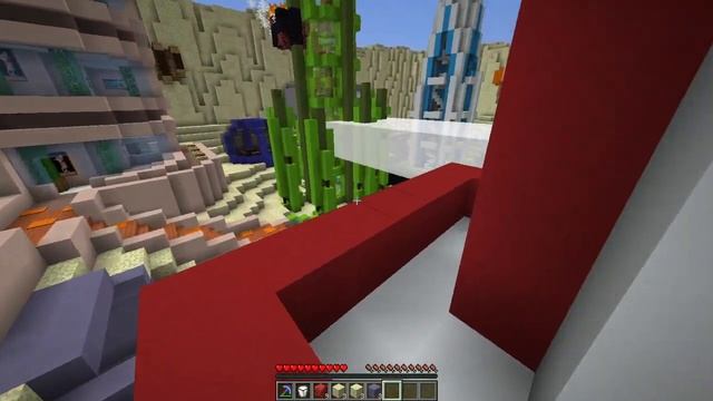 У КОГО ДЛИННЕЕ СТОЛБ? ОГРОМНАЯ КЛАДКА! - MINECRAFT