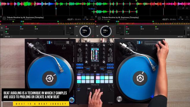 PRO DJ MIXES HIP HOP ON THE DJM-S11 - Creative DJ Mixing Ideas for Beginner DJs смотреть онлайн