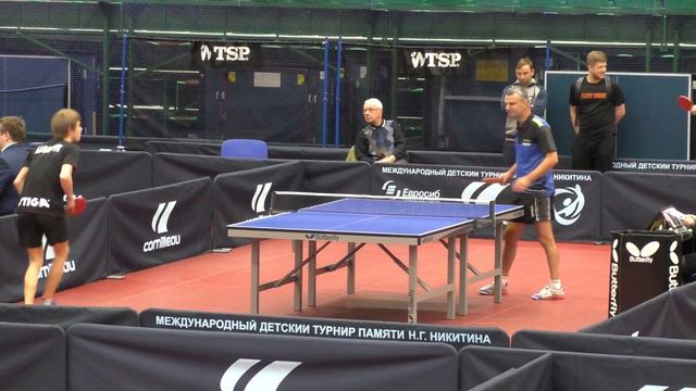 1/8 Савельев - Баланчук финальный тур ЛЧ СПб 2019 по настольному теннису 20.01.19 смотреть онлайн