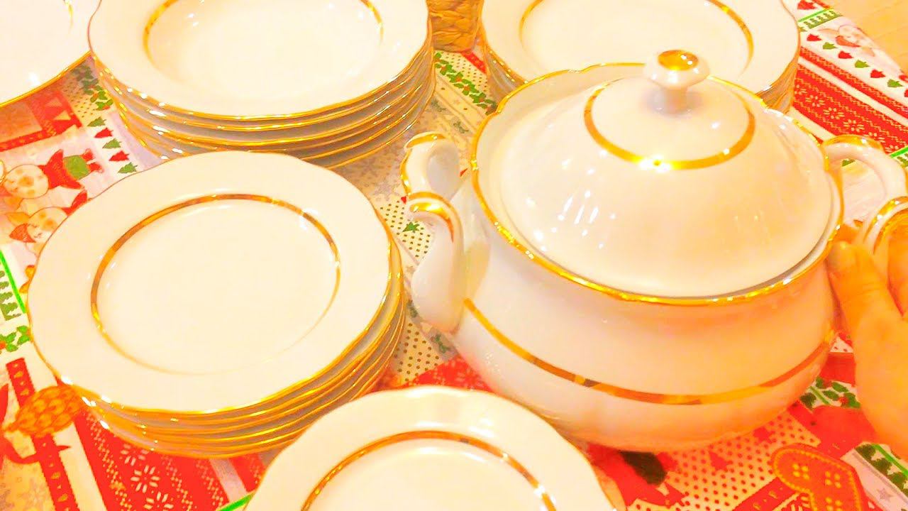 Дулёвский Фарфор и KUCHENLAND! Обзор Покупок! Сервиз Столовый – МОНРЕАЛЬ (АППЕТИТНЫЙ)