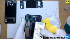 Как поменять батарею на телефоне Samsung s10e SM-G970F Replacing the battery on the phone