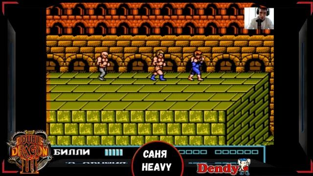 Драконье путешествие по миру - Double Dragon 3 The Sacred Stones (NES полное прохождение) смотреть онлайн
