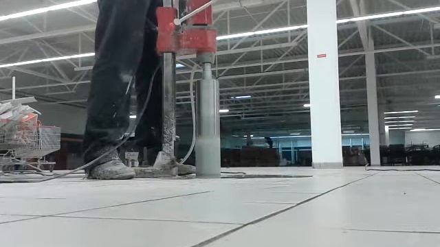 сверление железобетонного пола
