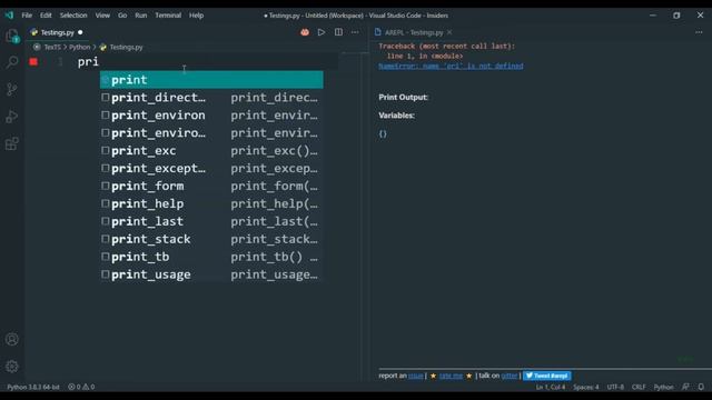 Must have Visual Studio Code extensions , if you are a PYTHON developer and in general !! смотреть онлайн