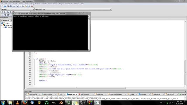 Reverse Number Guess Game C++ смотреть онлайн